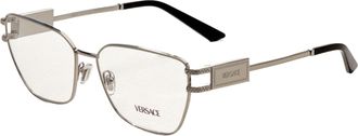 Versace Womens 55 mm Silver Opticals