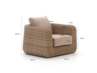 Intenso Furniture Intenso Tarcento lounge tuinstoel