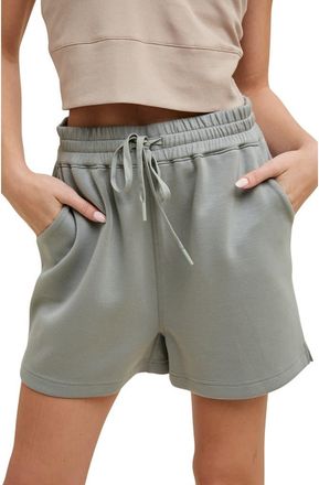 Wishlist Scuba Sweat Shorts in Mint at Nordstrom Rack, Size Medium