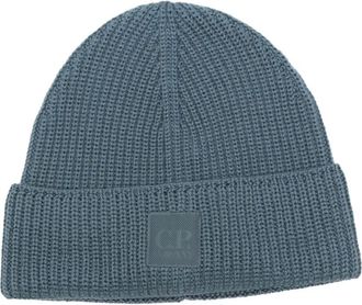 C.P. Company Berretto a coste - Blu