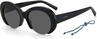 Missoni MMI 0071/S 807/IR Womens Sunglasses Black Size 52