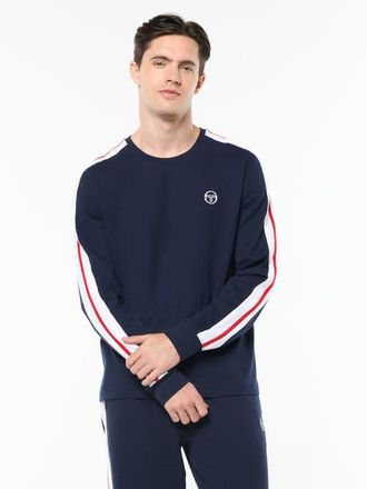 Sergio Tacchini Macchina Long Sleeve T-shirt in Maritime Blue at Nordstrom, Size Medium
