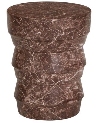 TOV Furniture Ayon Levanto Concrete Indoor/Outdoor Side Table