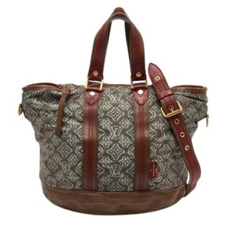 Louis Vuitton Pre-owned Tote Bags, female, Gray, Size: ONE SIZE Pre-owned Canvas Tote Bag