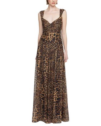 Halston Heritage Claudia Chiffon Gown