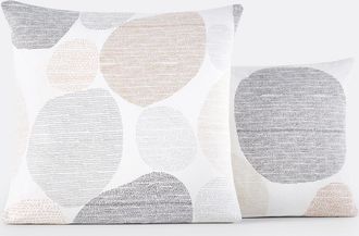 La Redoute Interieurs Kussensloop in katoen, Galet