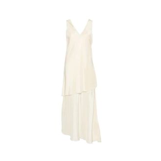 Barena Nova Pura Dress - female - Barena Venezia - Midi Dresses - Beige - S - Dresses