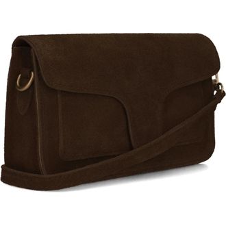 Notre-V Margot Suede - Dames - Tassen - Bruin - Maat: ONE Size Su&egrave;de