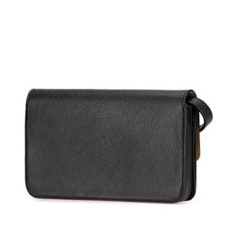 Burberry Pre-owned Cross Body Bags, female, Black, Size: ONE SIZE Pre-owned The Hayes Crossbody