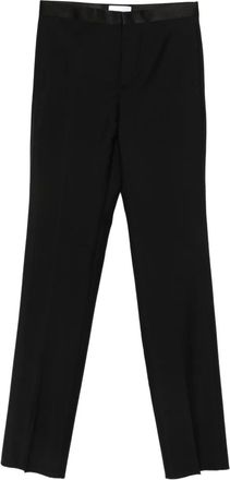 Givenchy Broek met satijnen afwerking - Zwart