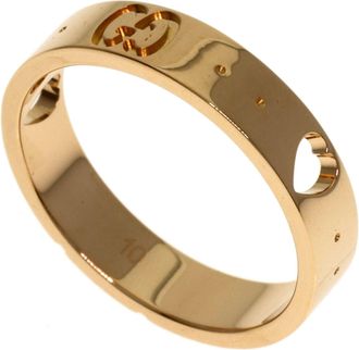 Gucci Pink Gold (18K) Band Ring (Pre-Owned)