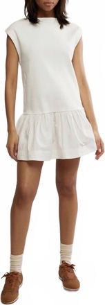 Free People Enya Mini Dress In White