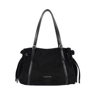 Lancaster Borsa a mano in velluto Emma Large - - Bags - Donna - Nero - ONE SIZE