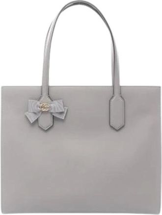 Gucci Pre-owned Tote Bags, female, Gray, Size: ONE SIZE Pre-owned Vintage Tote Bag