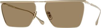 Oliver Peoples OV1370ST Edition 2 503553 Mens Sunglasses Gold Size 59