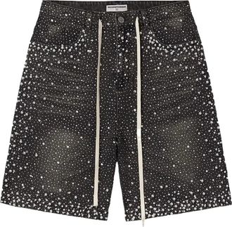 Vale Rainstorm verfraaide shorts - Zwart