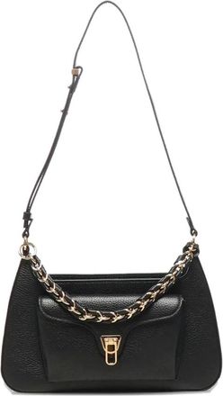 Coccinelle Beat Generation Schoudertas - Dames - Schoudertassen - Zwart - ONE Size - Leer - Tassen