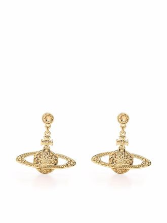 Vivienne Westwood Orb crystal-embellished earrings - Gold