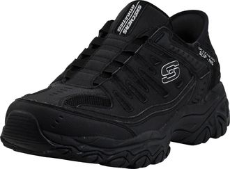 Skechers Mens Afterburn M fit Ridgeburn Hands Free Slip in, Black/Charcoal, 11.5