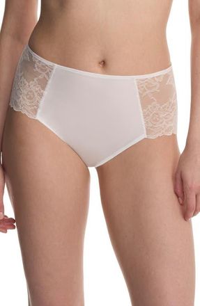 Natori Statement Lace Full Brief in White at Nordstrom, Size Xx-Large
