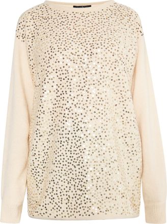 Usha Gebreide trui Dames cr