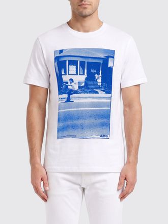 A.P.C. T-shirt in cotone stampata A. p.c