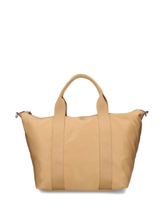Lauren Ralph Lauren zip-fastening tote bag - women - Nylon - One Size - Neutrals