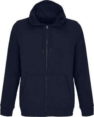 SOLS Calipso Full Zip Hoodie voor volwassenen (Franse marine)