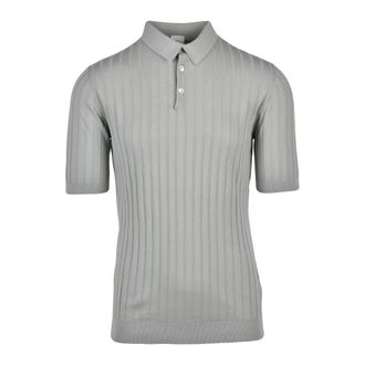 Eleventy Heren, Tops, Groen, Maat: 2XL Katoen
