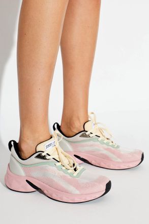 Jimmy Choo London Diamond Run Sports Shoes, Womens, Pink