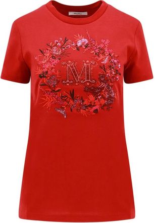 Max Mara T-Shirts - Dames - T-shirts - Rood - XS - Tops
