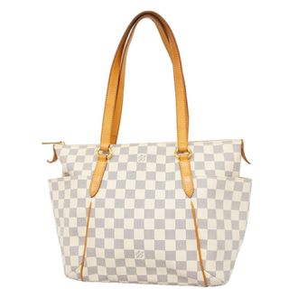 Louis Vuitton White Tote Bag (Pre-Owned)