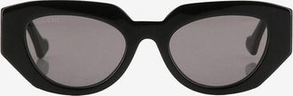 Gucci Geometrische Sonnenbrille GG