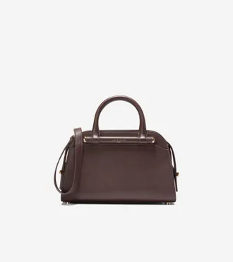 Cole Haan Womens Catherine Small Satchel - Brown