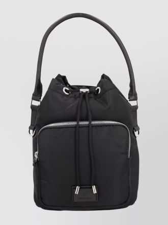 Premiata nylon bucket bag
