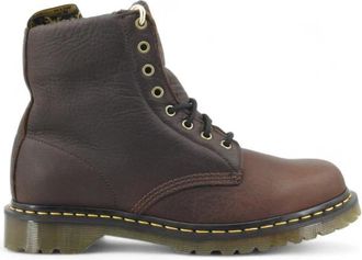 Dr. Martens Lace-up Boots - Heren - Veterlaarzen - Bruin - 44 EU - Leer - Schoenen