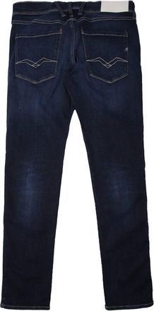 Replay Anbass Hyperflex Gerecycled 360 Slim Fit Jeans - Medium Blauw