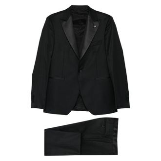 Tagliatore Peak-lapel Suit (set Of Three)