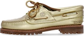 Timberland Gouden Boot Mocassin Lifestyle Schoen - Dames - Bootschoenen - Geel - 38 1/2 EU - Leer - Schoenen