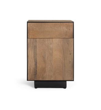 Giner&Colomer Mesita de noche fabricada en madera de mango natural