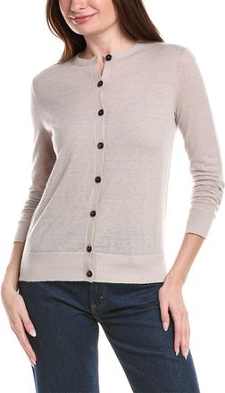 Lafayette 148 New York Stripe Cardigan