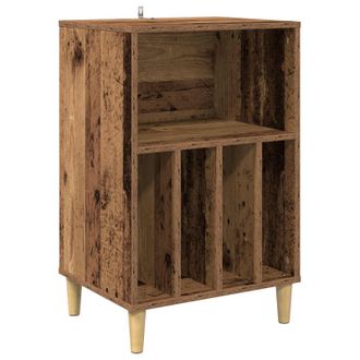 vidaXL Soporte Para Tocadiscos Madera De Roble 47 X 39,5 X 74,5 Cm Vidaxl