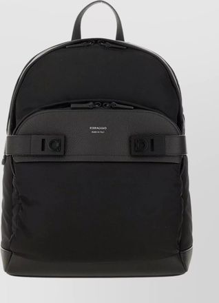 Ferragamo versatile backpack featuring adjustable straps