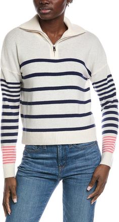 Brodie 1/4-Zip Wool & Cashmere-Blend Polo Sweater