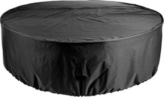 OEM Funda Protectora Impermeable Para Muebles De Jard&iacute;n, Patio O Parque: Funda Redonda, Resistente Al Viento, A Prueba De Desgarros Y A Los Rayos Uv, Idea