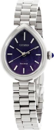 Citizen L Rainell Eco-Drive Purple Dial Ladies Watch EM1200-55X