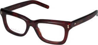 Gucci Glasses, female, Brown, Size: 51 MM Gg1522O Eyeglasses