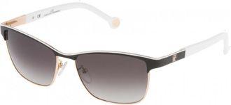 Carolina Herrera Womens SHE069 56 0NP1 Sunglasses - Multicolour - One Size