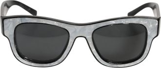 Dolce & Gabbana DG4379F Pearl White Acetate Frame Shades Womens Sunglasses