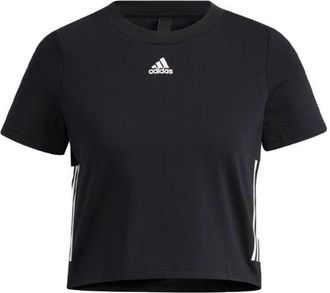 adidas (WMNS) adidas Apxj Ss T-Shirt Asia Sizing Black White HF5116